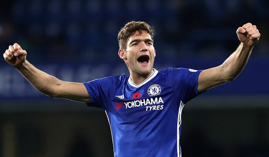 新援马科斯-阿隆索坐稳了蓝军左翼卫首发