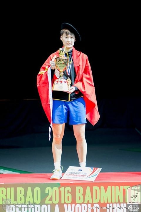 昨日2016年世界青年羽毛球锦标赛单项赛在西