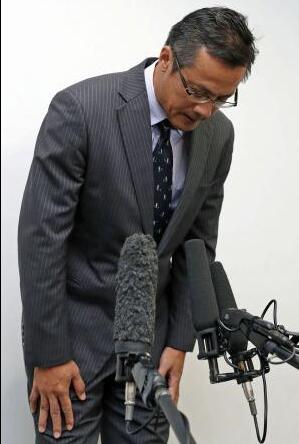 中垣内佑一发布会道歉 刚刚在10月25日宣布上任的日本男排主帅中垣内