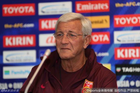 里皮:国足排名与实力不符