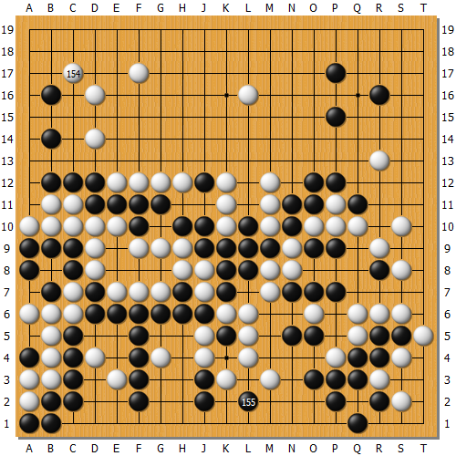 申真谞白154尖3.三基本是败着