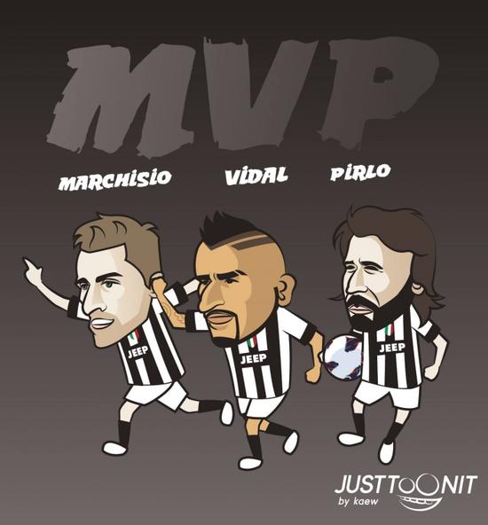当年夺冠的尤文，中场除了MVP组合几乎没有后手