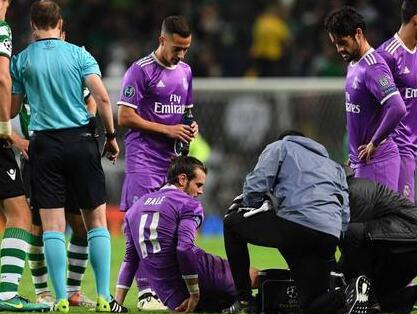 皇马宣布贝尔将手术缺阵2个月