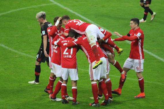 德甲-狐媚致胜球拜仁2-1药厂