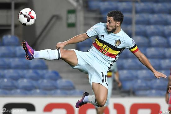 阿扎尔在比利时队