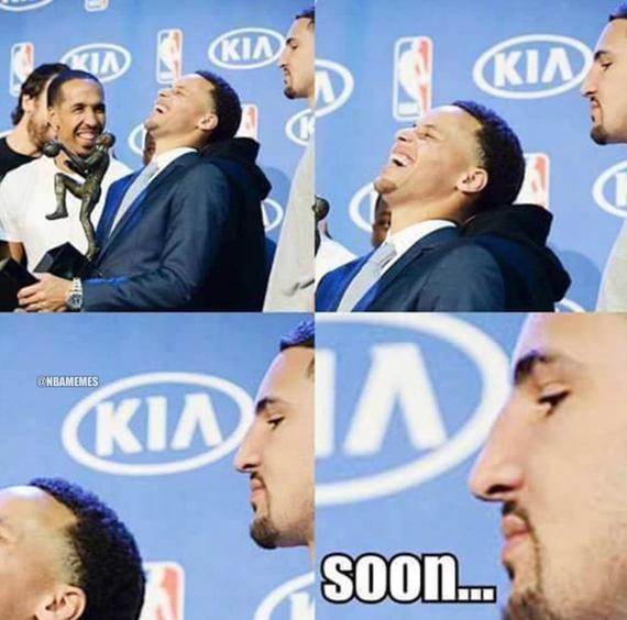 18+ Klay Thompson Patrick Star Meme Pics