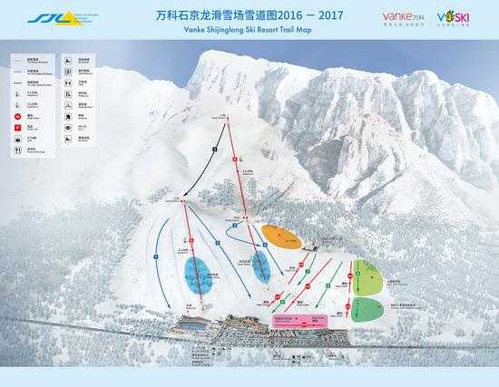 万科石京龙新雪道图