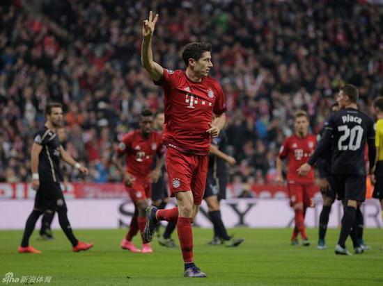 莱万进球效率非常突出