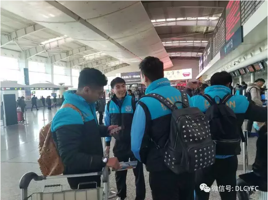 大连超越今日启程昆明昆明 冬训开始第一阶段