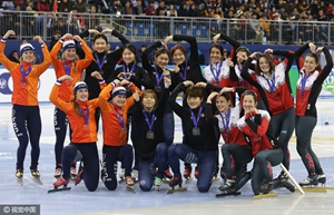 短道世界杯男队接力受韩国干扰摔倒 无缘奖牌