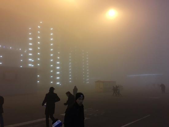 圣西罗浓雾弥漫