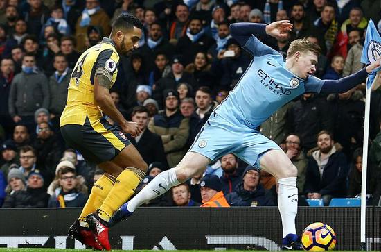 德布劳内的核心作用本场一览无余