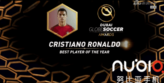 C罗获得年度最佳球员奖