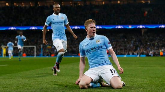 德布劳内是“肋部攻击”的关键人物