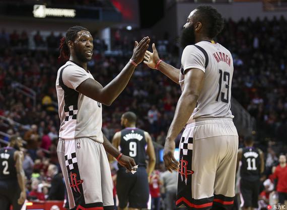 轰140!休城重火力军连刷纪录 连着3战半场60+