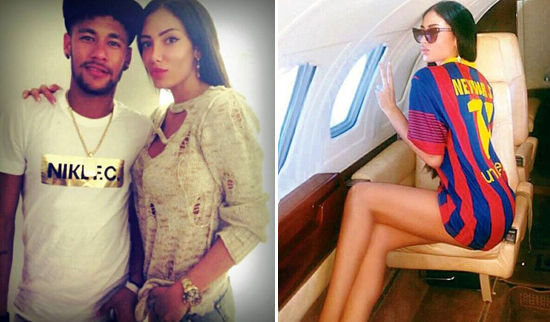 索拉雅曾与内马尔传绯闻(资料图)