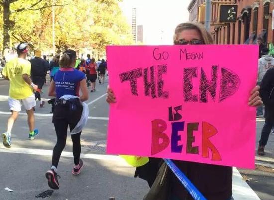 “the end is beer”