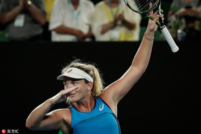 首胜NO.1范德维格霸气庆祝 科贝尔范德维格澳