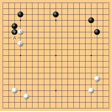 AlphaGo（白） 朴廷桓（黑）