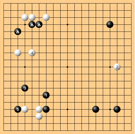 古力（白） AlphaGo（黑）