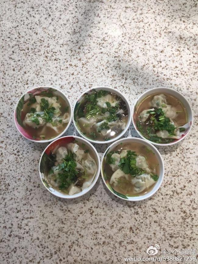 馄饨都是奥运五环