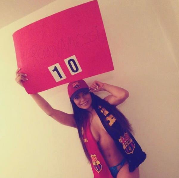 翘臀美女苦求梅西续约:巴萨需要世界最佳球员