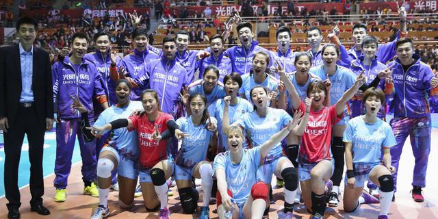 排球全明星赛北方59-47克南方