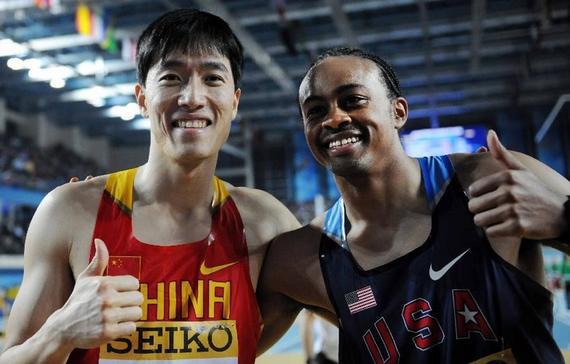 美国室内赛破300米世界纪录 梅里特战60米栏