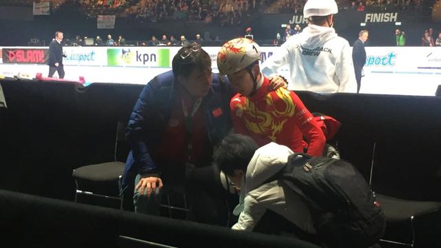 韩天宇摔倒致脑震荡