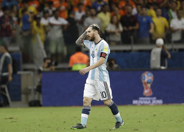 梅西在阿根廷国家队受到困扰