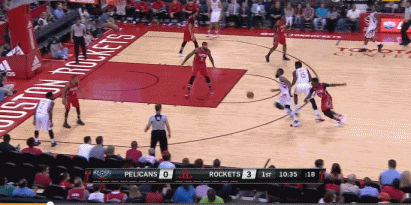 北京时间3月25日,今天休斯顿火箭主场对新奥尔良鹈鹕,詹姆斯-哈登