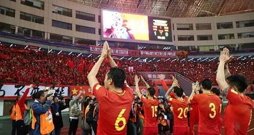 写给中国足球:有梦想 有支持 有未来