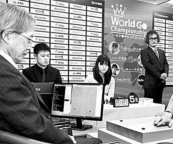 2017世界围棋最强棋士战，赵治勋九段担任裁判长