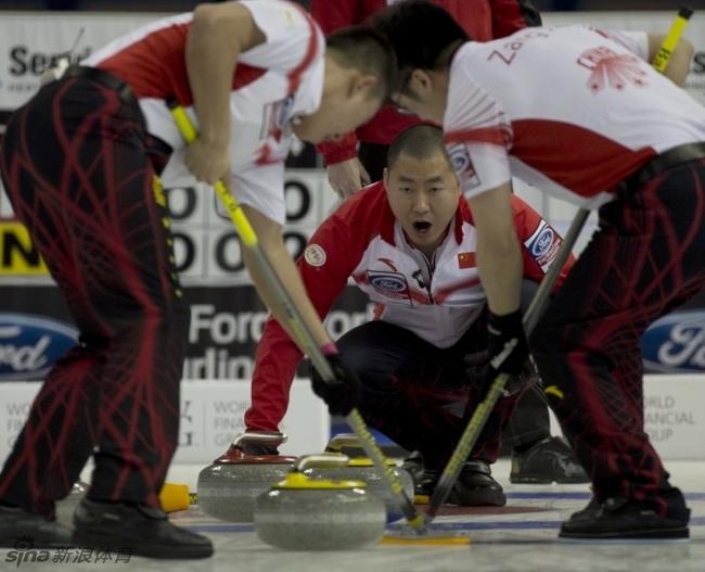 男子冰壶世锦赛中国逼日本认输 6胜5负第五收