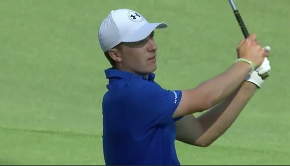 斯皮思决赛轮12号洞下水