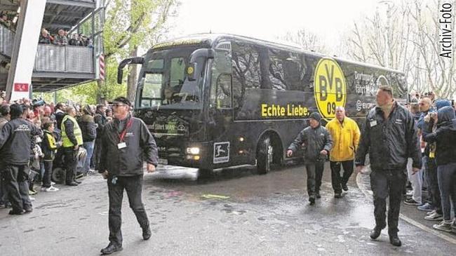 突发!多特大巴遭遇爆炸袭击 大将受伤比赛取消