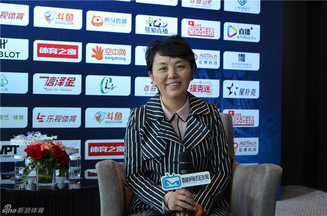 国象部主任田红卫接受采访