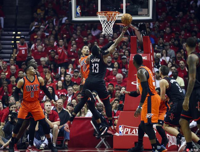 16/17赛季NBA季后赛 雷霆 87-118 火箭_直播间_手机新浪网