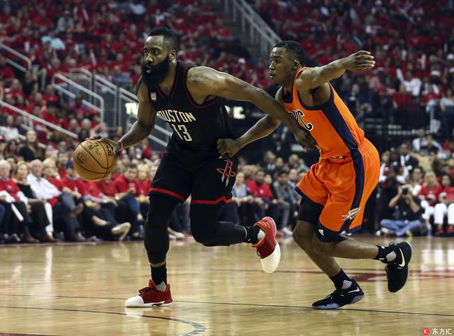 16/17赛季NBA季后赛 雷霆 87-118 火箭_直播间_手机新浪网