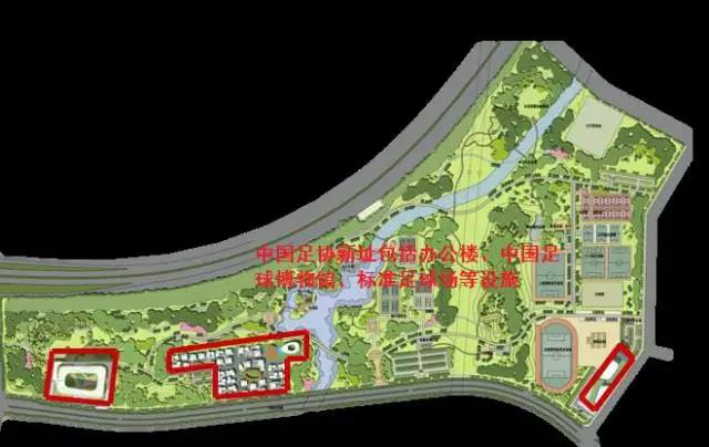 南海子体育产业园将分多期开发,其中一期就占地 60 万平米,其中规划