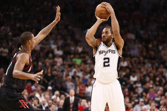 帕克伤退马刺疯狂复仇 卡哇伊34分击落火箭1-