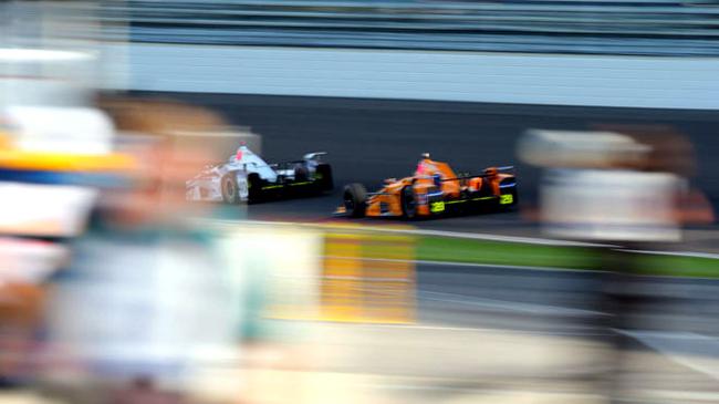 阿隆索参加INDY500官方试车