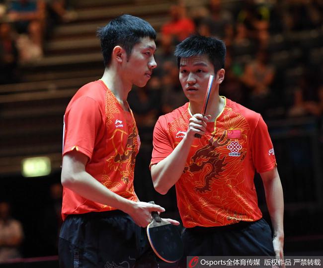 世乒赛樊振东\/许昕神勇逆转 国乒两女双进半决赛