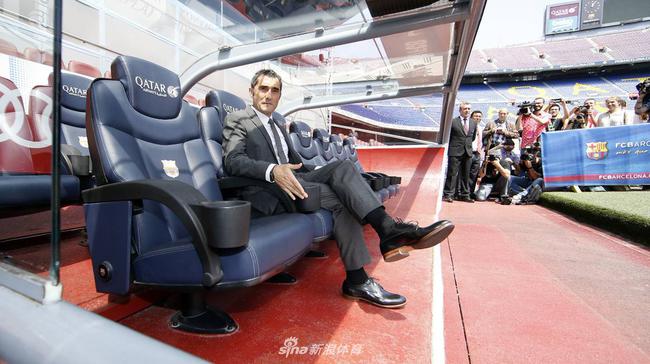 巴萨新主帅巴尔韦德