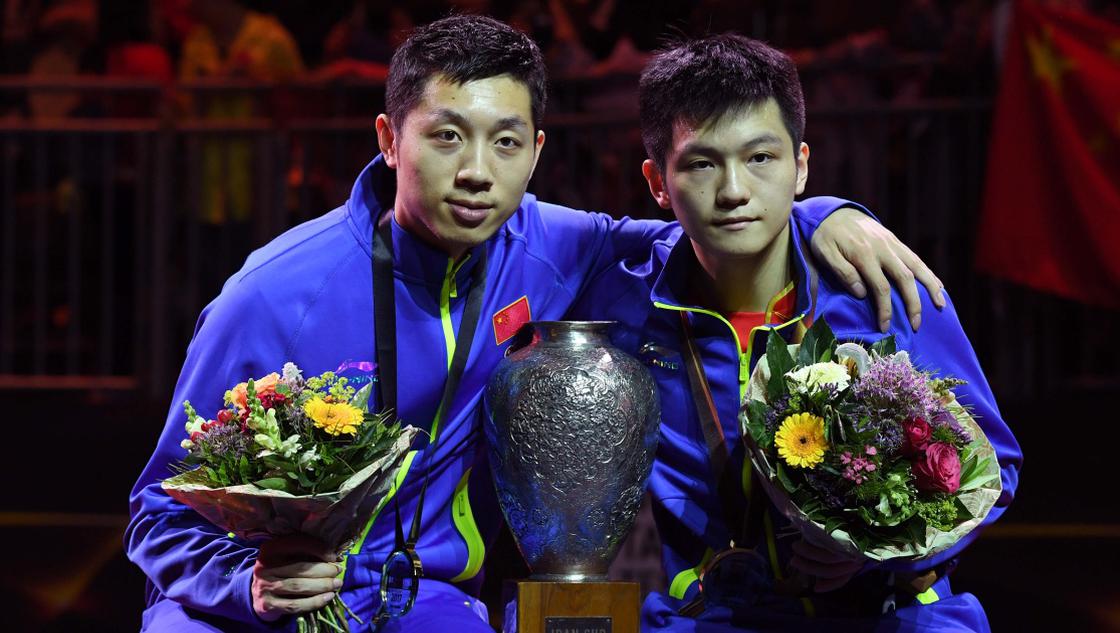 许昕樊振东夺男双冠军