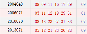 历史阳历06月20日同天开奖号码