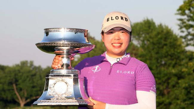 冯珊珊曾赢得女子PGA锦标赛前身——LPGA锦标赛