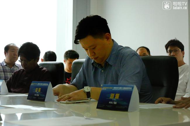 北京啦啦宝贝网络科技有限公司负责人李冕出席发布会