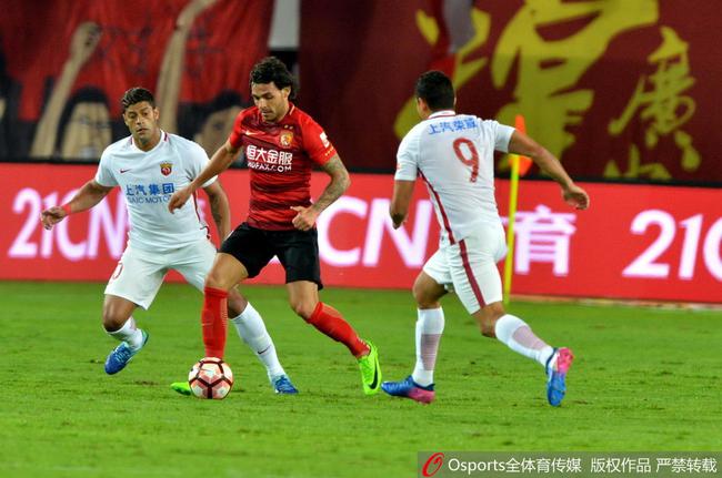 中超半程最佳阵容:攻看上港防看恒大 本土四将