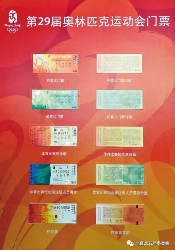 北京2008年奥运会门票